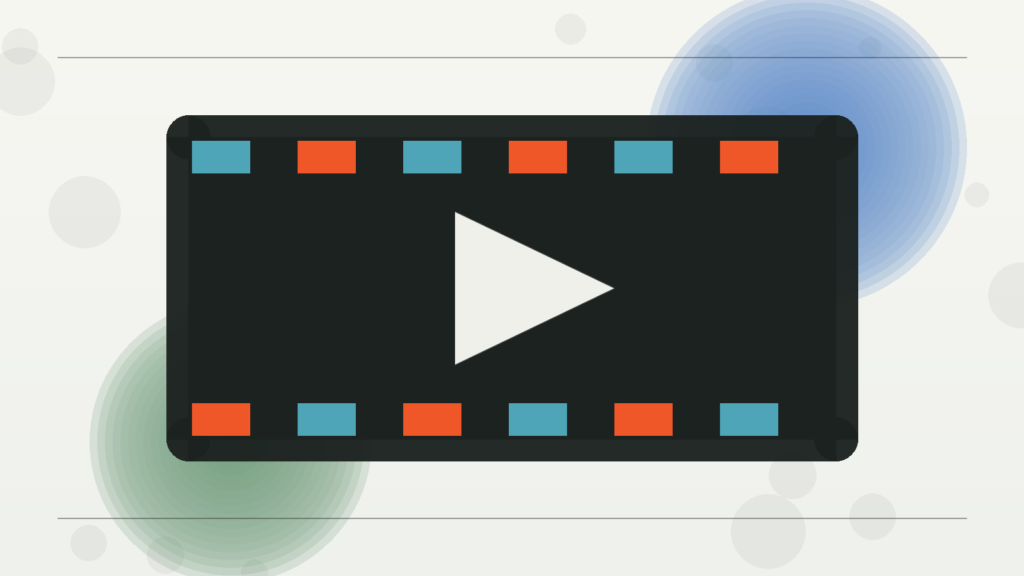 Abstract editorial illustration of AI filmmaking, scene control, and cinematic generation workflows.