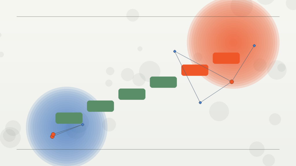 Abstract editorial illustration of structured testing, evidence review, evaluation criteria, and editorial methodology.