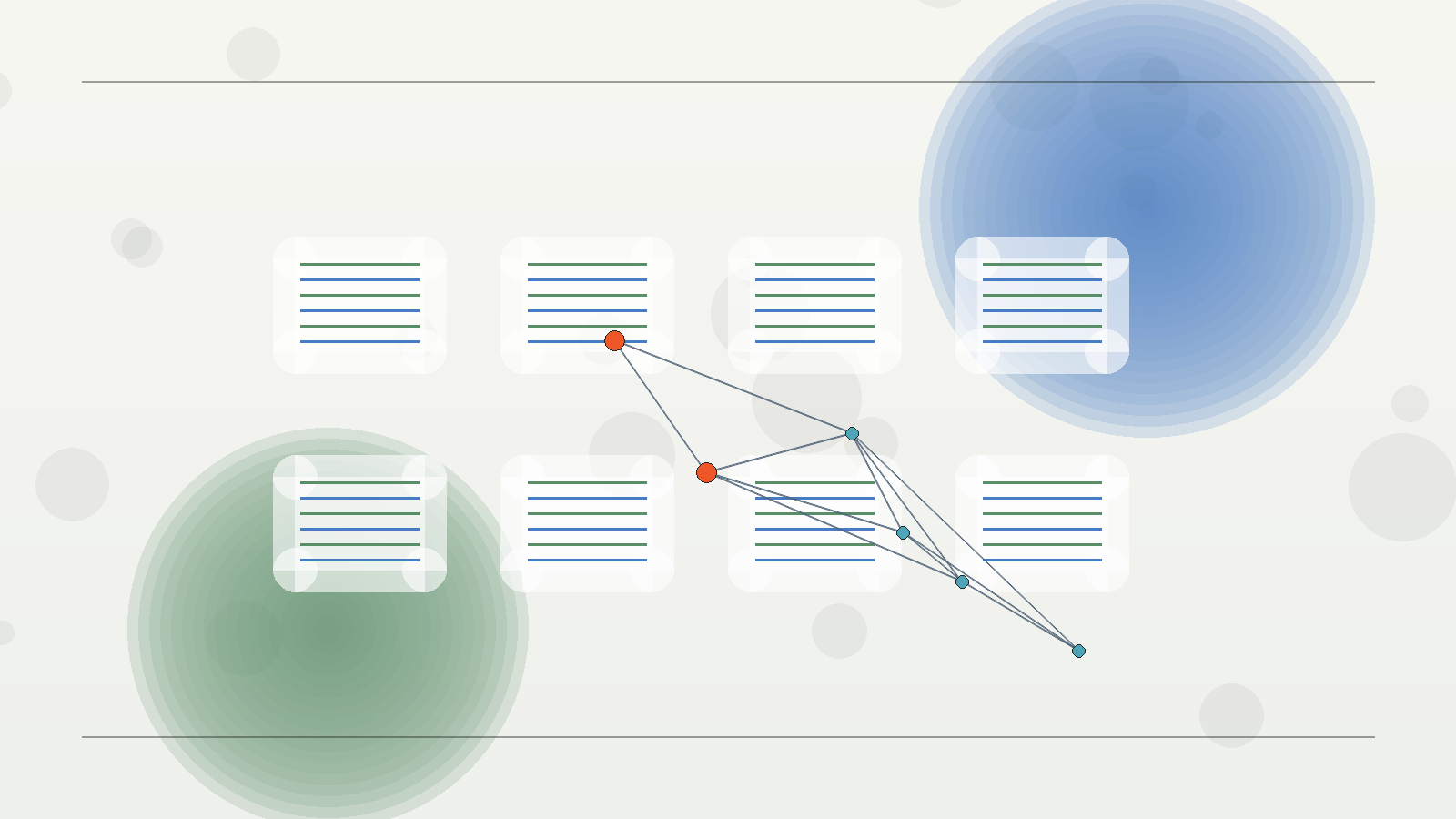 Abstract editorial illustration of LLM memory blocks, cache allocation, and efficient inference serving.