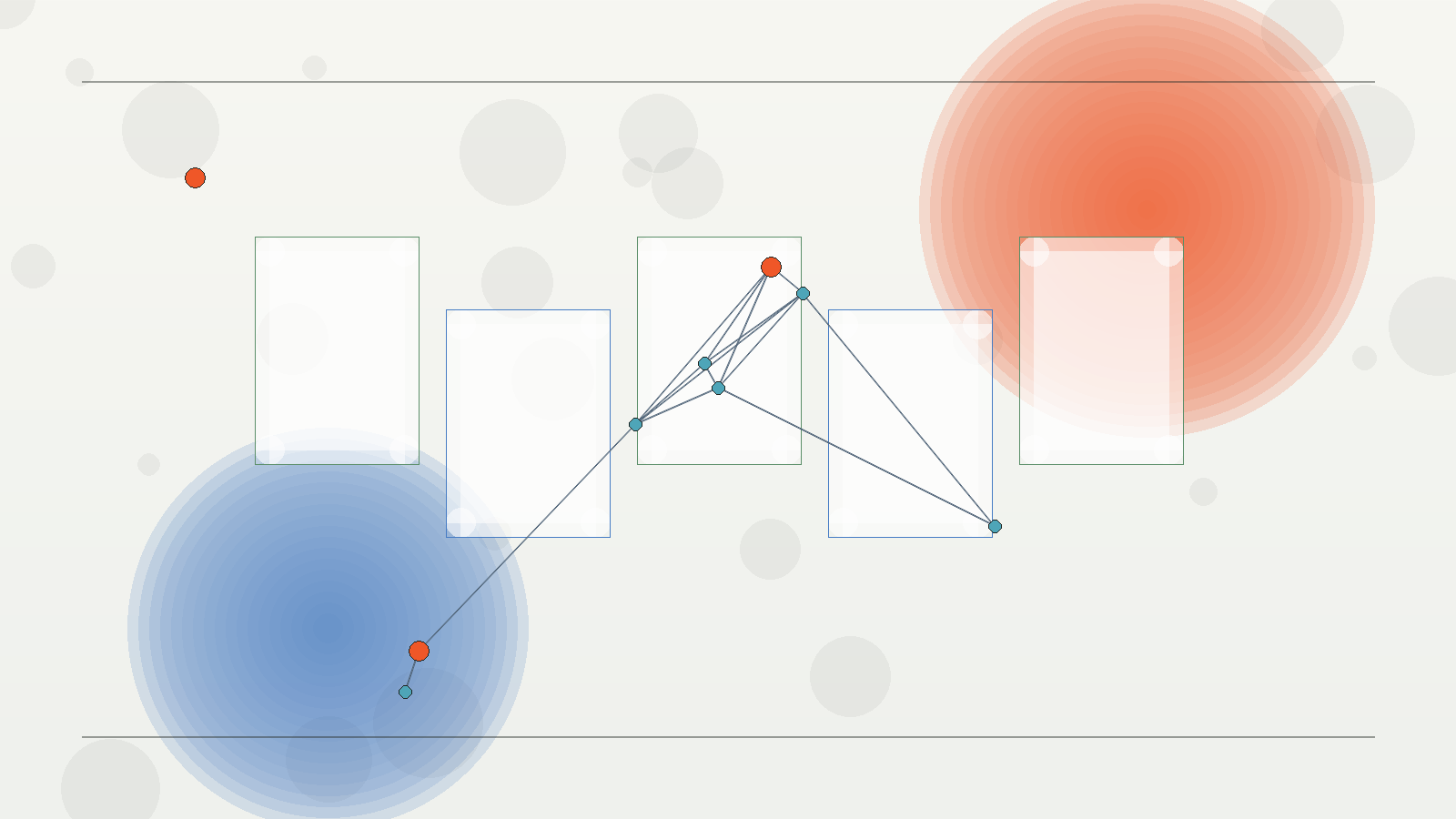 Abstract editorial illustration comparing open-web research with a controlled source-grounded research workspace.