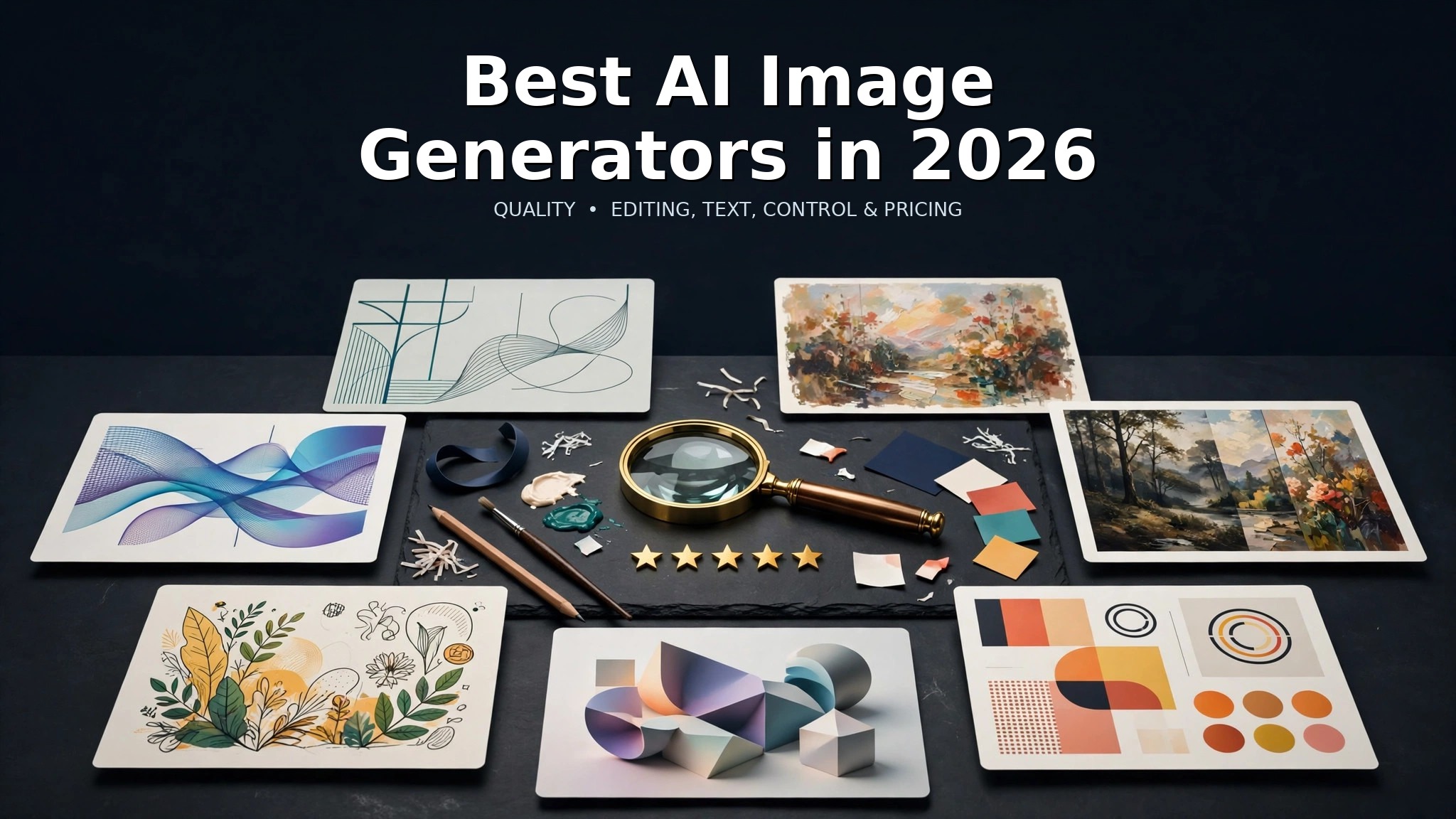 Best AI Image Generators in 2026
