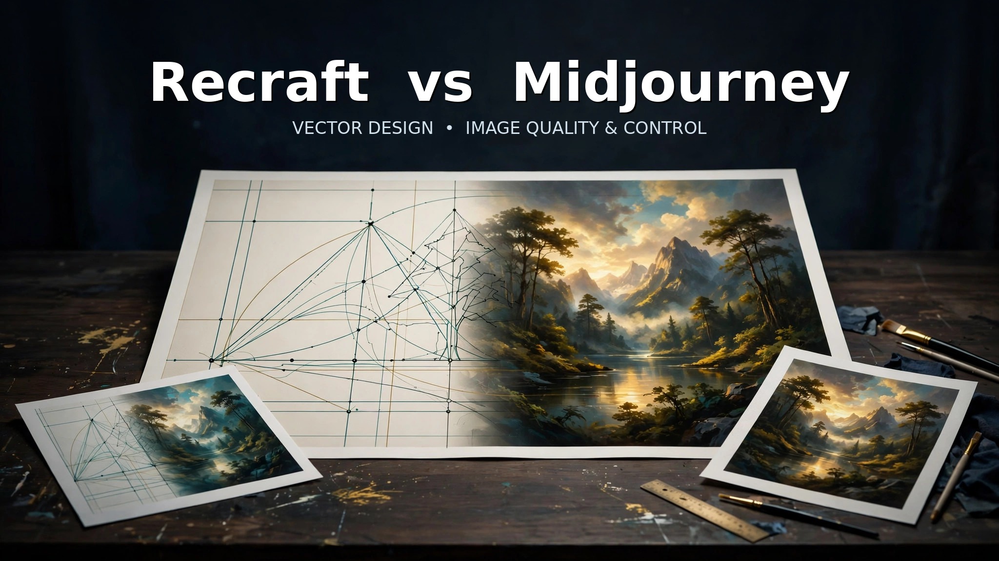 Recraft vs Midjourney