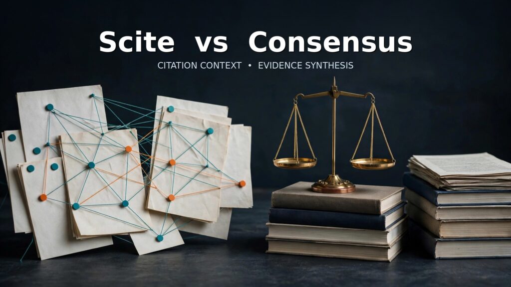 Scite vs Consensus