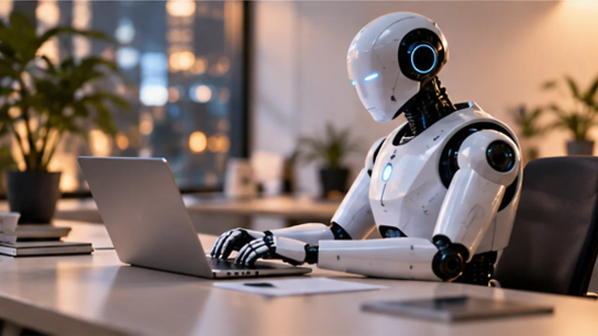 Editorial conceptual illustration illustrating Meta and Microsoft Are Cutting Internal Claude Use as In-House AI Tools Expand, Report Says.